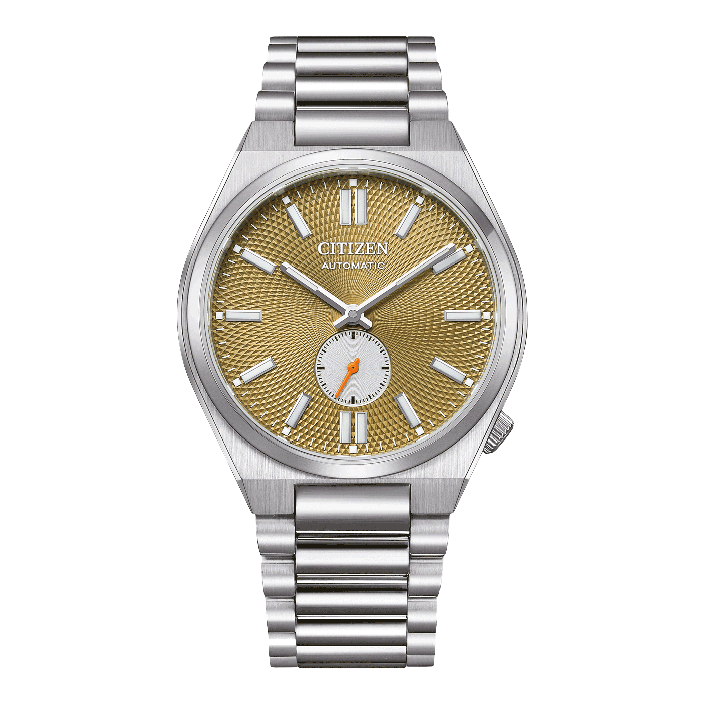 Citizen Automatik NK5010-51X Herren Armbanduhr Gelbgold Silber