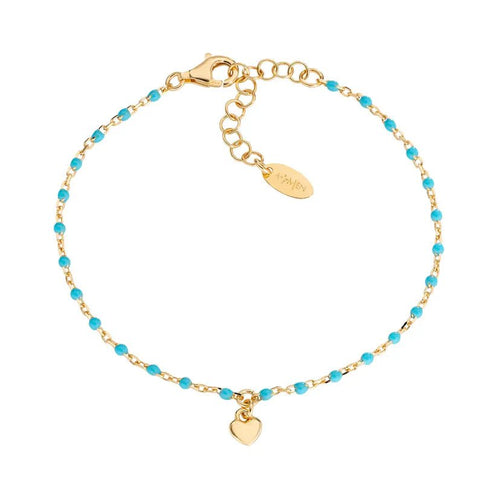Amen Heart Goldarmband 925 Sterling Silber - BRSMCUGT3 - Jetzt bei clockchasers.com kaufen