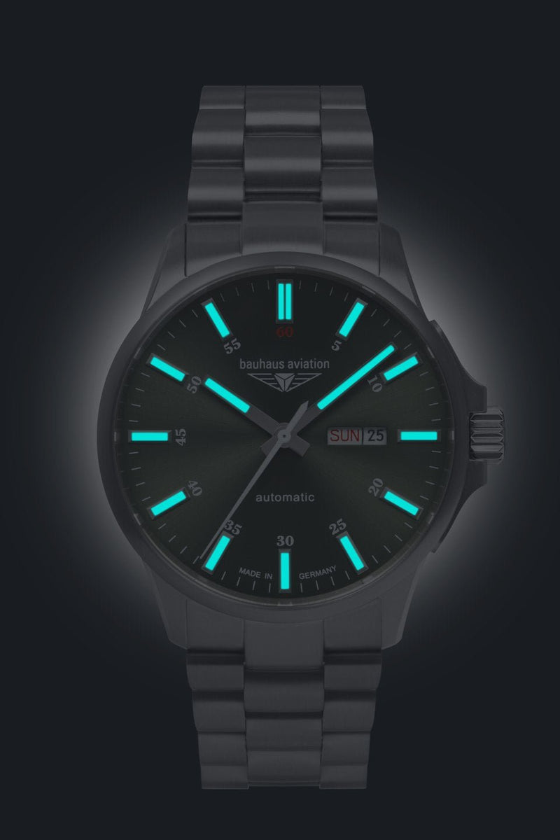Bauhaus Aviation Automatik Herrenuhr - 2866M - 4 - Jetzt bei clockchasers.com kaufen