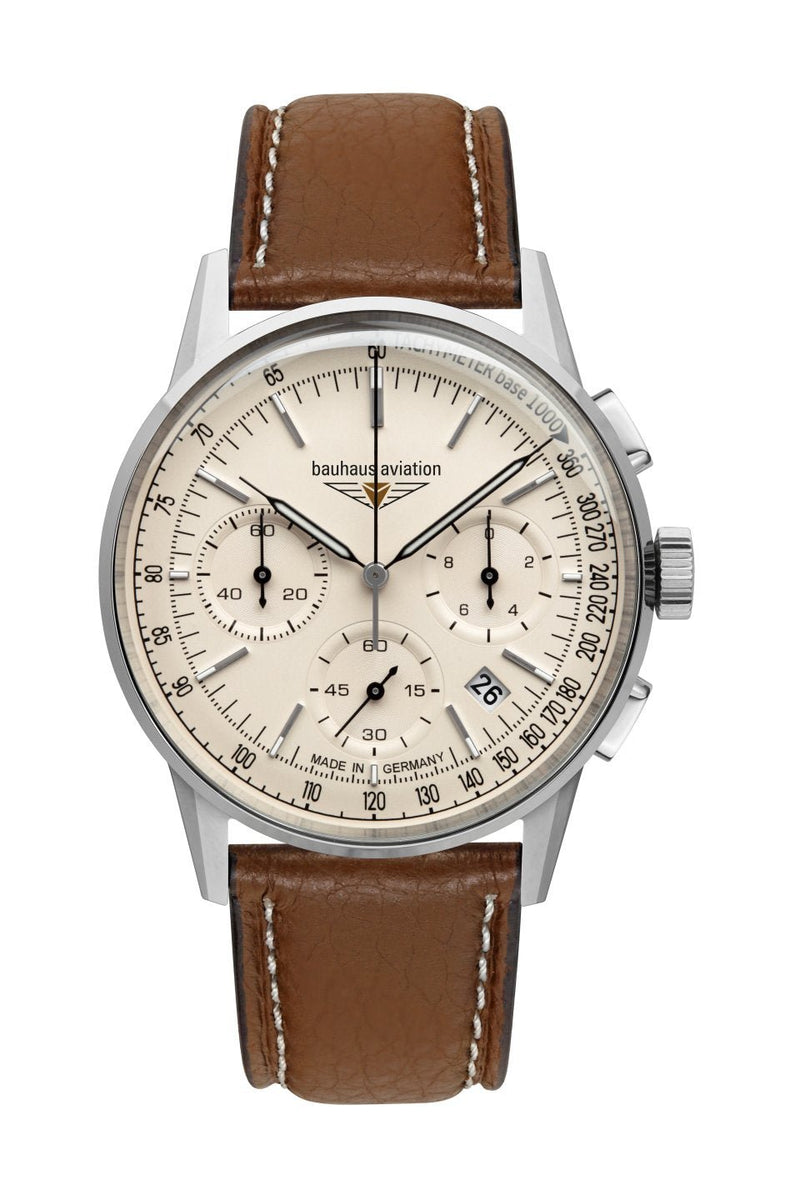 Bauhaus Aviation G38 Chronograph Herrenuhr - 2376 - 5 - Jetzt bei clockchasers.com kaufen