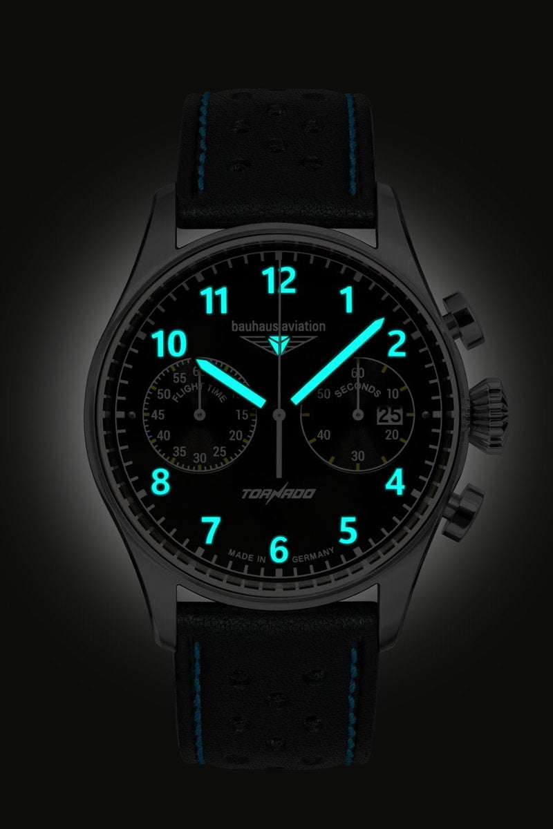 Bauhaus Aviation Tornado Chronograph Herrenuhr - 2770 - 3 - Jetzt bei clockchasers.com kaufen