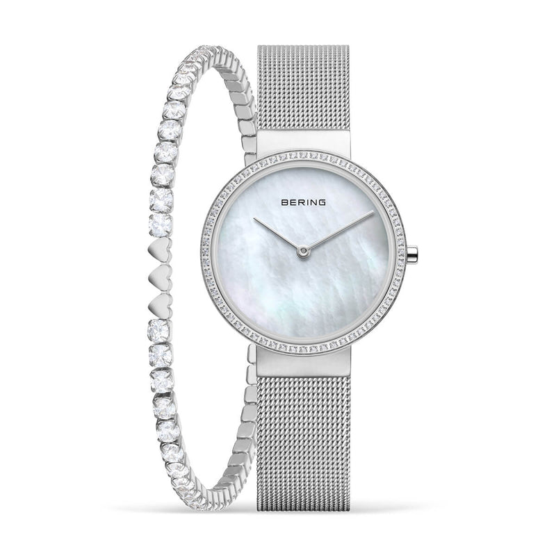 Bering Damenuhr Classic Collection Set mit Armband - 14531 - 004 - GWP190 - Jetzt bei clockchasers.com kaufen