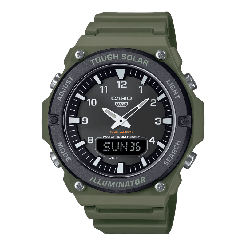 Casio Collection Solar AQ-S820W-3BVEF, Herren Armbanduhr, Resin ...