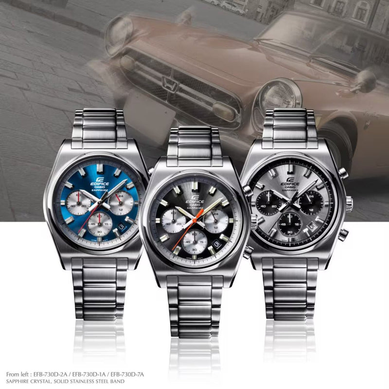 Casio Edifice Chronograph - EFB - 730D - 1AVUEF - Jetzt bei clockchasers.com kaufen