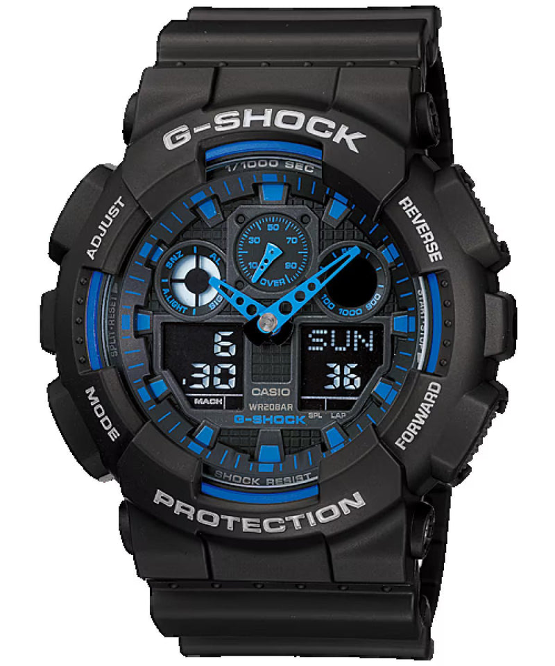 Casio G - Shock Classic - GA - 100 - 1A2ER - Jetzt bei clockchasers.com kaufen