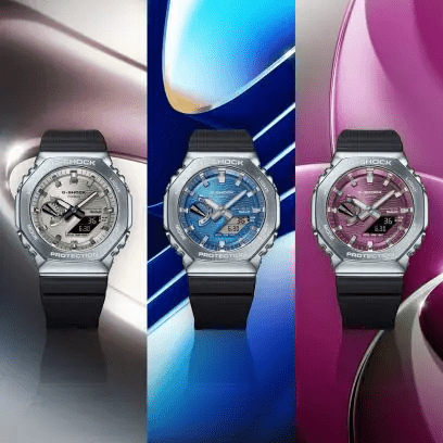Casio G - Shock G - Steel - GBM - 2100A - 2BER - Jetzt bei clockchasers.com kaufen