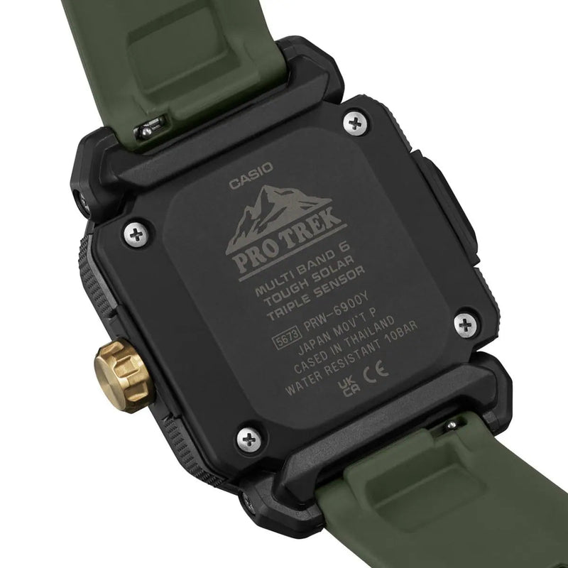 Casio Pro Trek - PRW - 6900Y - 3ER - Jetzt bei clockchasers.com kaufen