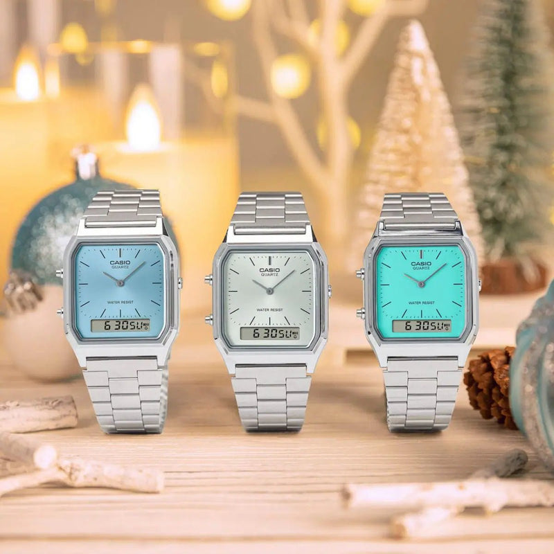 Casio Vintage Edgy - AQ - 230A - 7AMQYES - Jetzt bei clockchasers.com kaufen