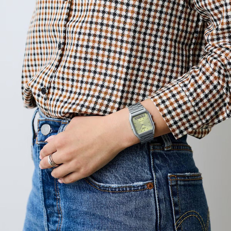 Casio Vintage Edgy - AQ - 230A - 9AMQYES - Jetzt bei clockchasers.com kaufen