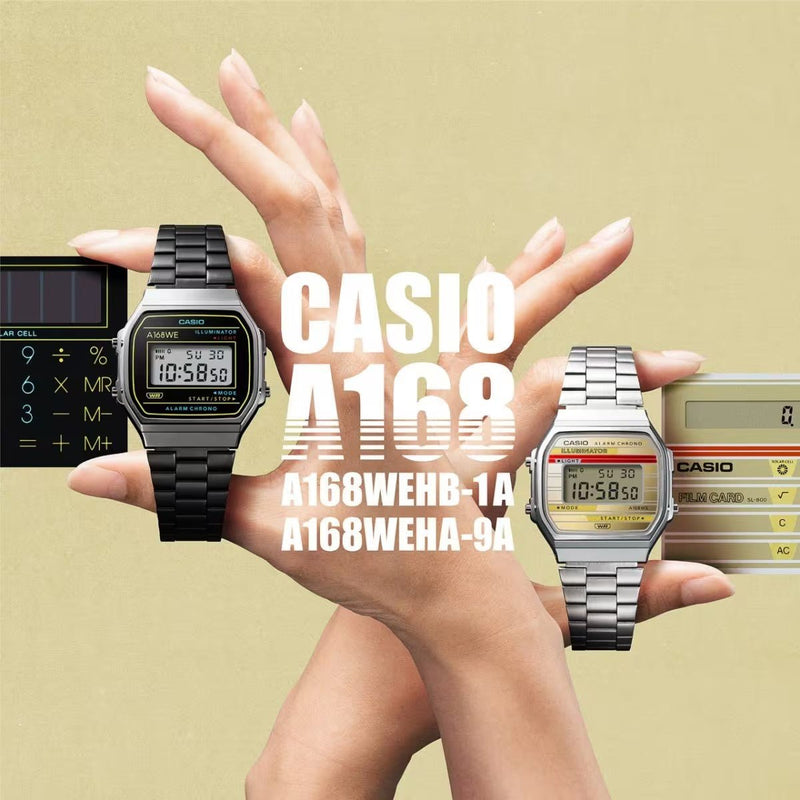 Casio Vintage Iconic - A168WEHB - 1AEF - Jetzt bei clockchasers.com kaufen