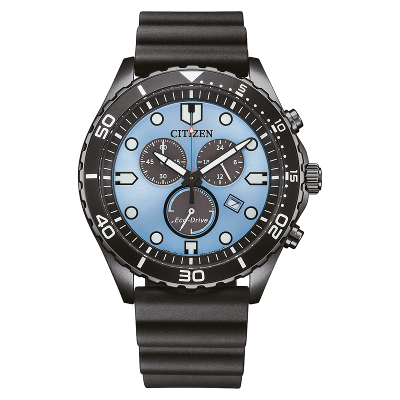 Citizen Chronograph Eco Drive Herrenuhr - AT1567 - 18L - Jetzt bei clockchasers.com kaufen