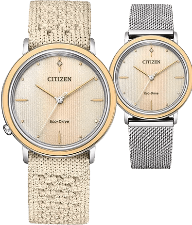 Citizen Eco Drive Damenuhr Set mit Wechselarmband - EM1006 - 40A - Jetzt bei clockchasers.com kaufen