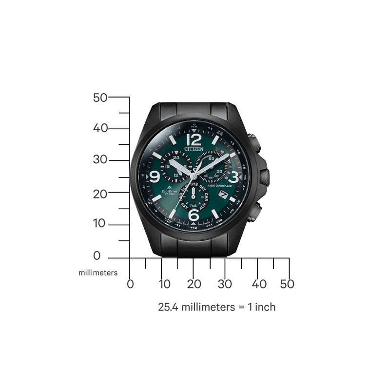 Citizen Promaster Land Chronograph Eco Drive Funk Herrenuhr - CB5925 - 82X - Jetzt bei clockchasers.com kaufen