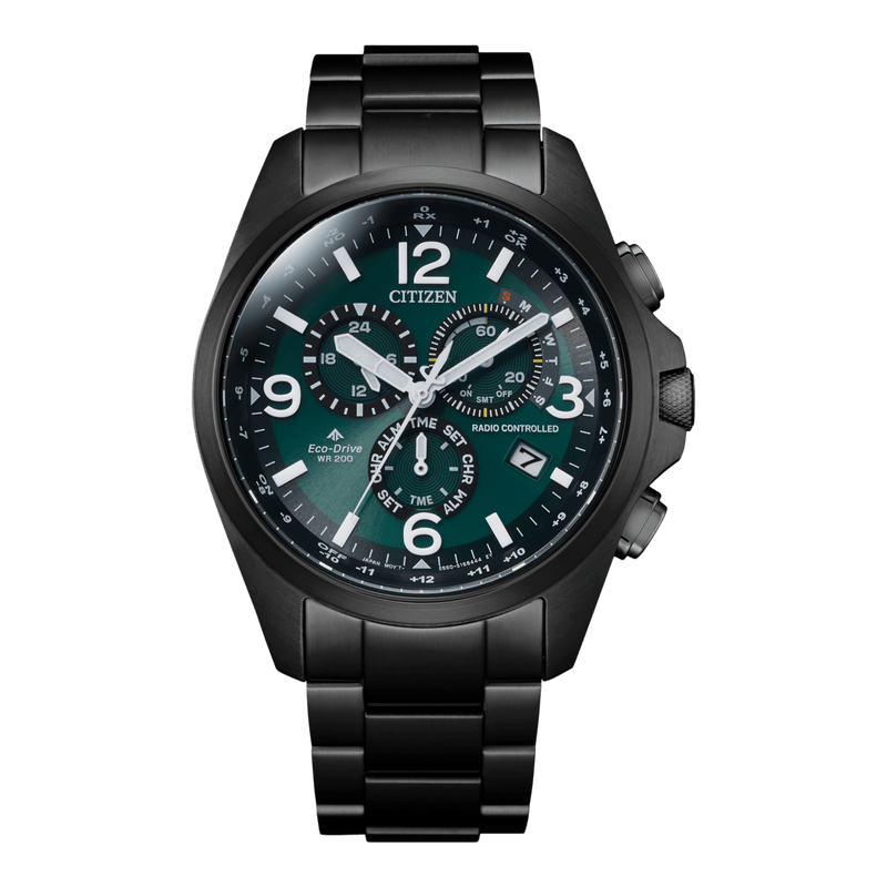 Citizen Promaster Land Chronograph Eco Drive Funk Herrenuhr - CB5925 - 82X - Jetzt bei clockchasers.com kaufen