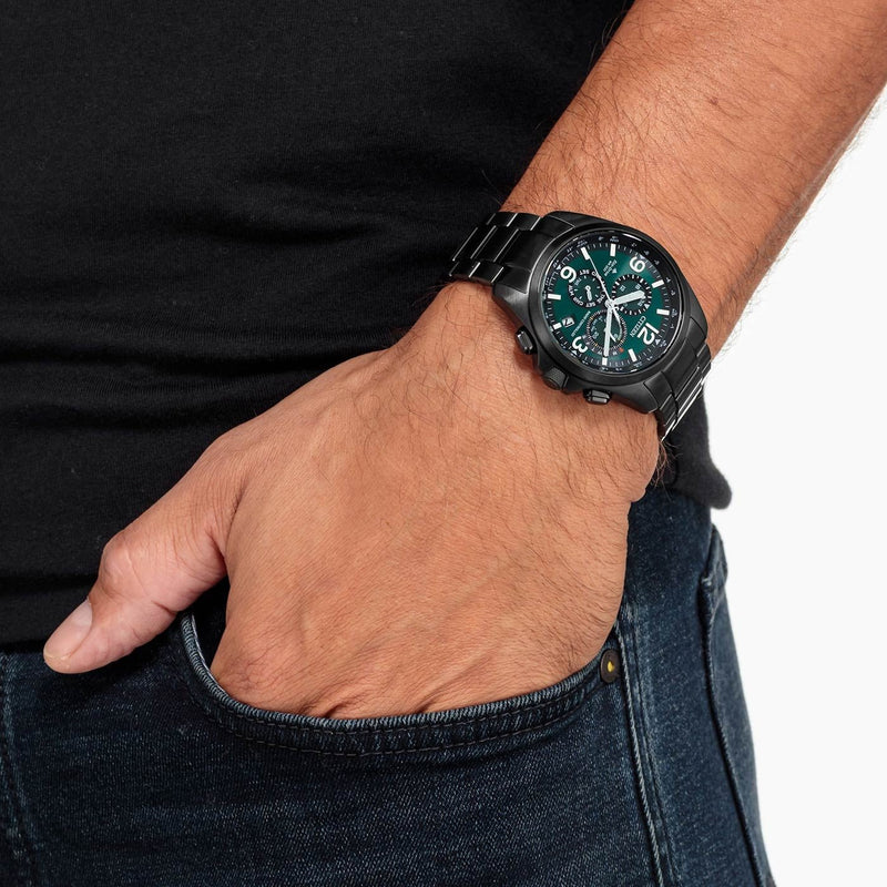 Citizen Promaster Land Chronograph Eco Drive Funk Herrenuhr - CB5925 - 82X - Jetzt bei clockchasers.com kaufen