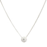 Halskette 585er Weißgold und Diamanten 0,47 Karat - 23922 - Jetzt bei clockchasers.com kaufen