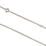 Halskette 585er Weißgold und Diamanten 0,47 Karat - 23922 - Jetzt bei clockchasers.com kaufen