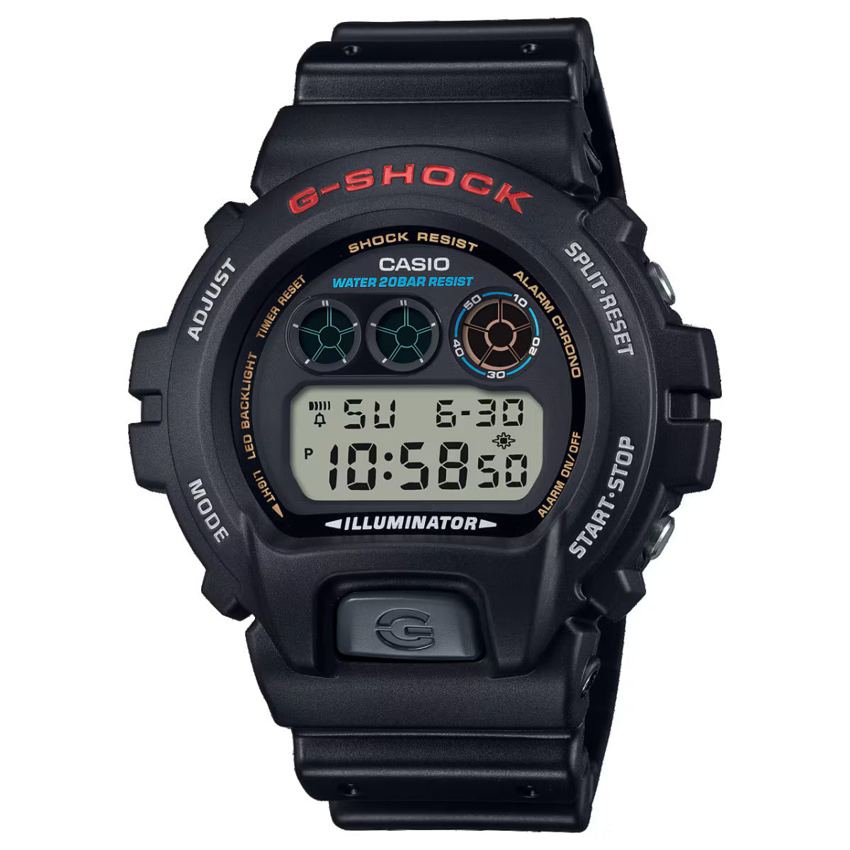 Casio G-Shock DW-6900U-1ER Schwarz, Bunt, Unisex, Resin – CLOCKCHASERS