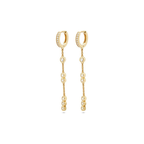 Jette Cosmopolitan Goldohrringe 925 Sterling Silber - K1A02500 - Jetzt bei clockchasers.com kaufen