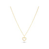 JETTE Sacred Heart Goldhalskette 925 Sterling Silber - 88340141 - Jetzt bei clockchasers.com kaufen