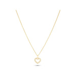 JETTE Sacred Heart Goldhalskette 925 Sterling Silber - 88340141 - Jetzt bei clockchasers.com kaufen