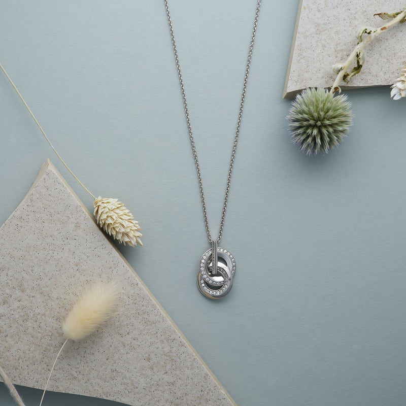 JETTE Swing 2.0 Silberhalskette 925 Sterling Silber - 89193441 - Jetzt bei clockchasers.com kaufen