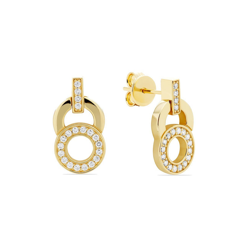 Jette Swing Goldohrringe 925 Sterling Silber - 89208041 - Jetzt bei clockchasers.com kaufen