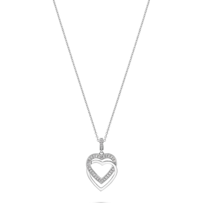 JETTE Swing Heart Silberhalskette 925 Sterling Silber - 88336054 - Jetzt bei clockchasers.com kaufen