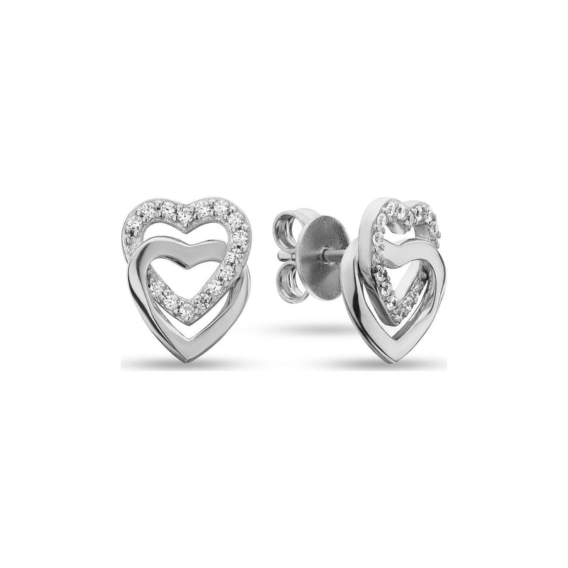 JETTE Swing Heart Silberohrringe 925 Sterling Silber - 88184769 - Jetzt bei clockchasers.com kaufen