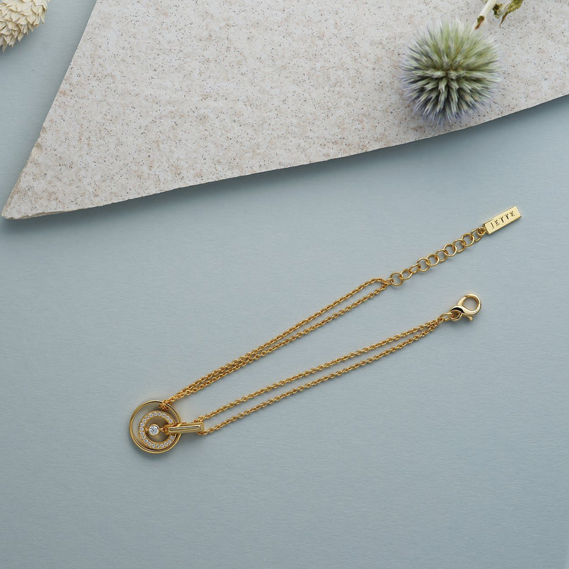 JETTE Turn Goldarmband 925 Sterling Silber - 88336844 - Jetzt bei clockchasers.com kaufen