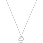 JETTE Twisted Heart Silberhalskette 925 Sterling Silber - 87088227 - Jetzt bei clockchasers.com kaufen