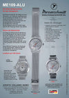 Messerschmitt Flieger 109 Automatik Herrenuhr Limited Edition - ME109 - ALU - M - Jetzt bei clockchasers.com kaufen