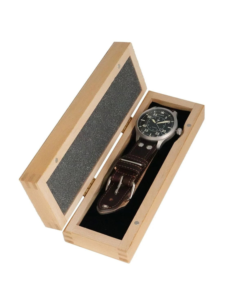 Messerschmitt Flieger Beobachter Herrenuhr Limited Edition - FL - 3H228RB - Jetzt bei clockchasers.com kaufen