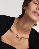 PD Paola Amethyst Heart Goldanhänger 925 Sterling Silber - CH01 - 118 - U - Jetzt bei clockchasers.com kaufen