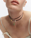 PD Paola Dana Leder Schleifenhalsband Halskette - CO01 - 930 - U - Jetzt bei clockchasers.com kaufen