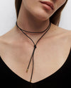 PD Paola Dana Leder Schleifenhalsband Halskette - CO01 - 930 - U - Jetzt bei clockchasers.com kaufen
