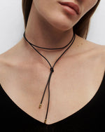 PD Paola Dana Leder Schleifenhalsband Halskette - CO01 - 930 - U - Jetzt bei clockchasers.com kaufen