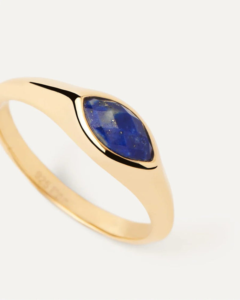 PD Paola Lapis Lazuli Nomad Goldring 925 Sterling Silber - AN01 - A49 - 12 - Jetzt bei clockchasers.com kaufen