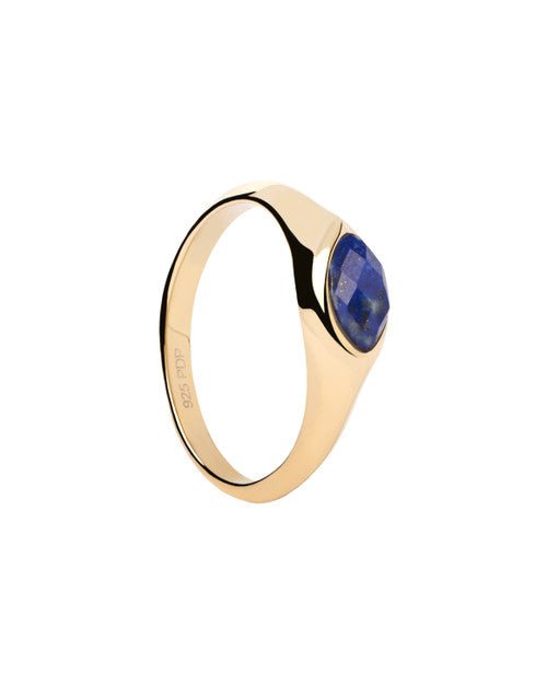 PD Paola Lapis Lazuli Nomad Goldring 925 Sterling Silber - AN01 - A49 - 12 - Jetzt bei clockchasers.com kaufen