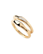 PD Paola Onda Goldring 925 Sterling Silber Set - AN01 - C21 - 12 - Jetzt bei clockchasers.com kaufen