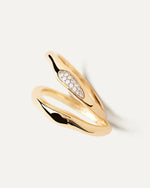 PD Paola Onda Goldring 925 Sterling Silber Set - AN01 - C21 - 12 - Jetzt bei clockchasers.com kaufen
