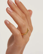 PD Paola Signature Link Goldring 925 Sterling Silber - AN01 - 378 - 16 - Jetzt bei clockchasers.com kaufen