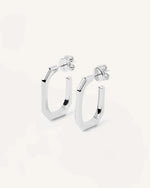 PD Paola Signature Link Silberohrringe - AR02 - 415 - U - Jetzt bei clockchasers.com kaufen