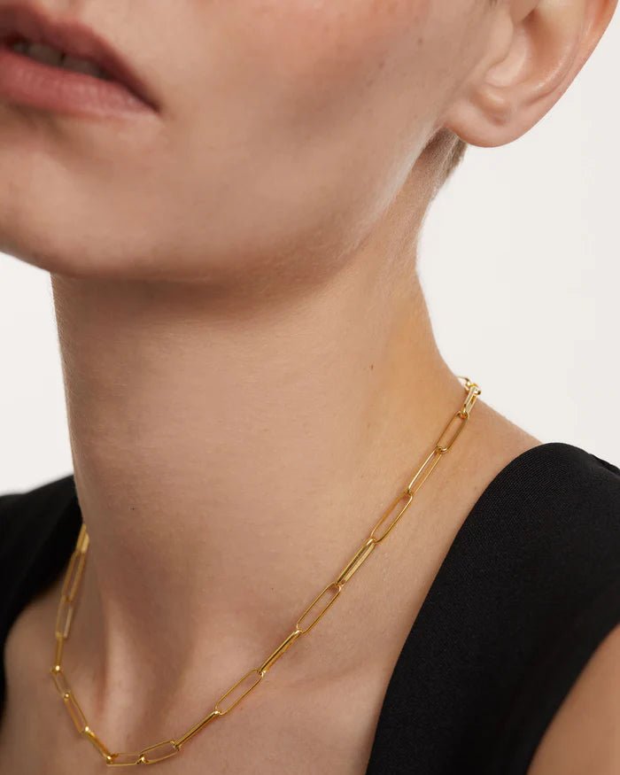 PD Paola Statement Goldhalskette 925 Sterling Silber - CO01 - 460 - U - Jetzt bei clockchasers.com kaufen