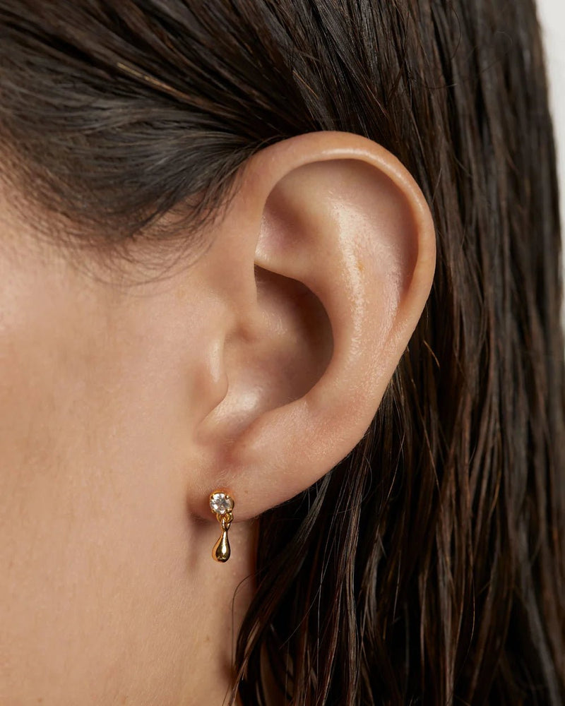 PD Paola Water Goldohrring Piercing 925 Sterling Silber - PG01 - 027 - U - Jetzt bei clockchasers.com kaufen