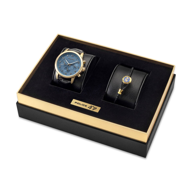 Police RAHO Herrenuhr Set mit Armband Limited Edition - PEWJF0030401 - SET B - Jetzt bei clockchasers.com kaufen