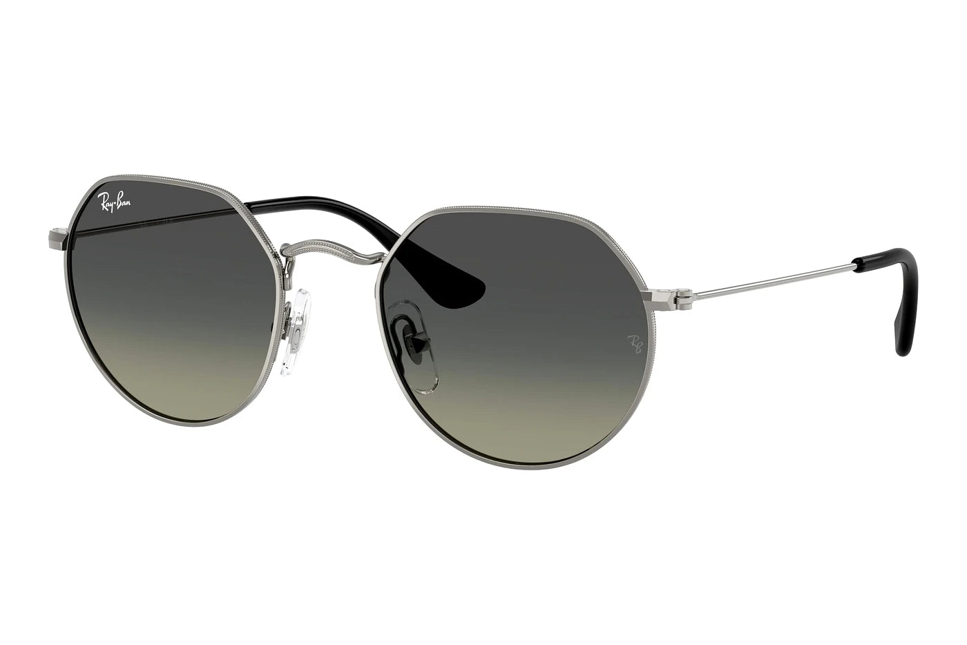 Ray-Ban KIDS Junior Jack RJ9565S 200/11 Unisex Kinder Sonnenbrille Grau ...