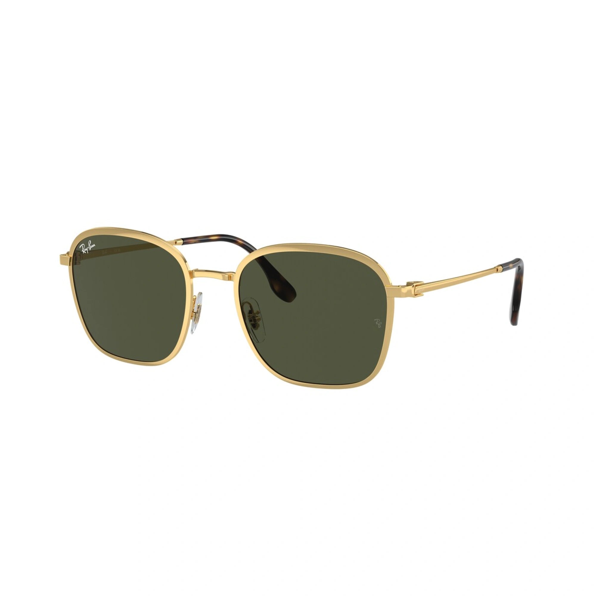 Ray Ban Rb3720 Ray-Ban RB3720 001/31 Gold, Grün, Metall – CLOCKCHASERS