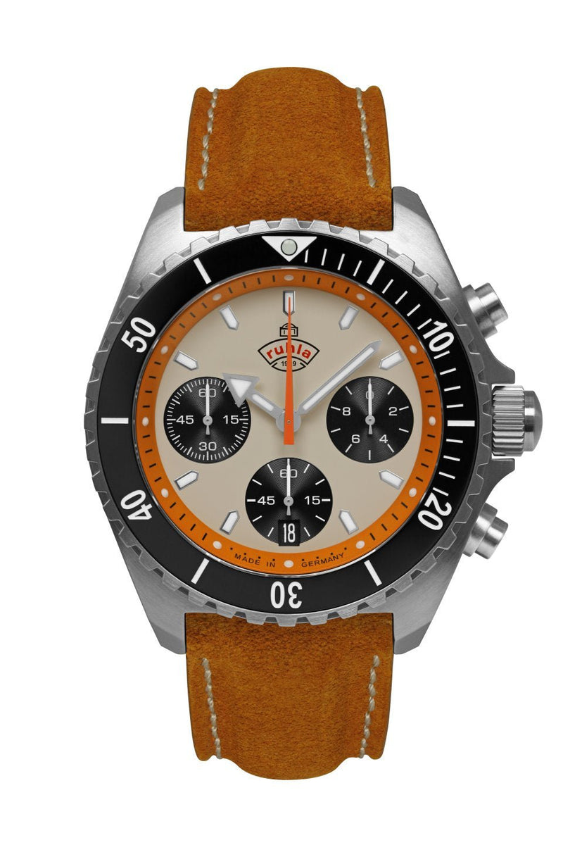 Ruhla Glasbach Cup Chronograph Herrenuhr - 49701 - Jetzt bei clockchasers.com kaufen