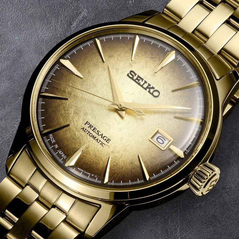 Seiko Armbanduhr Gold Herren Grand Seiko Seiko Goldene Uhr Grand
